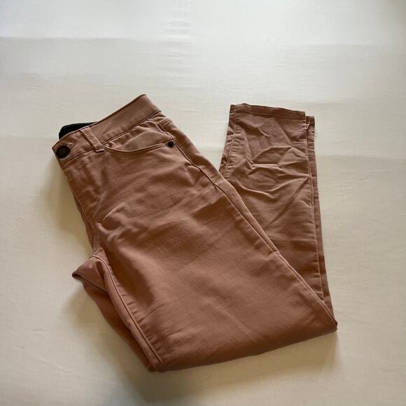 Wit & Wisdom Ab-solution Stretch Twill Skinny Pants light pink 4 - Picture 1 of 10